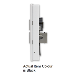 AMX MKP-106L-BL - Massio 6-Button Ethernet Keypad  Landscape  Black